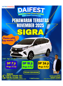 "Promo Daihatsu Sigra"
