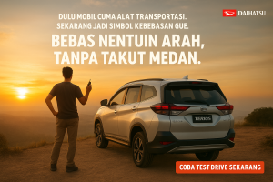 Daihatsu Terios SUV terbaik untuk petualangan di segala medan